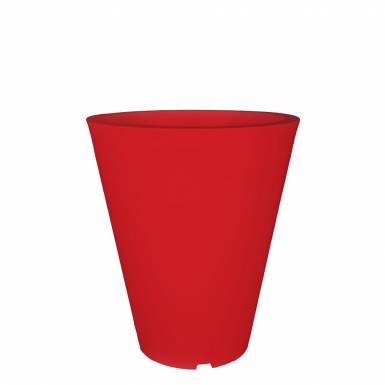 pot-de-fleurs-plastique-vase-rouge-signalisation-Les-Serruriers-du-Paysage